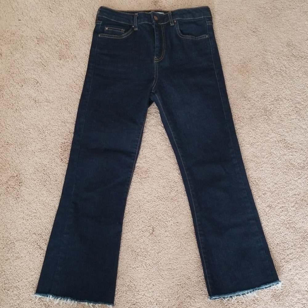 TopShop Tally Crop Jean's size 28